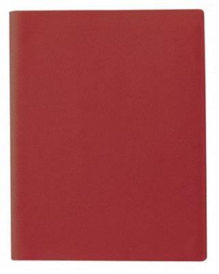 EXACOMPTA Classeur 4 anneaux  Forever en carte recycl&eacute;e A4 - dos 4 mm - couleur rouge