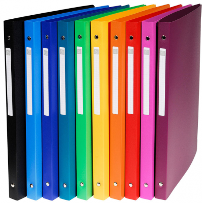 EXACOMPTA Classeur souple A4 -  - Dos 20 mm - Coloris assortis
