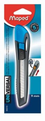 MAPED Cutter - - Universal 9 mm - L&eacute;ger - Pratique - Id&eacute;al pour bricolage