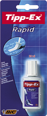 TIPPEX Tipp-Ex Correcteur Liquide Rapid Sous Blister 10 Unit&eacute;(S)