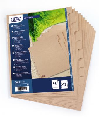 OXFORD Modling/Elba Intercalaires Touareg 12 Onglets 20 Unit&eacute;(S)