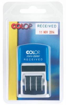 COLOP   tampon dateur mini dater s160 l1 ""recu le"", fr noir