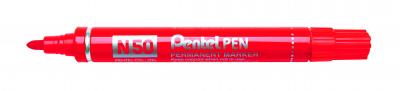 PENTEL Marqueur permanent  N 50 bleu - pointe ogive bleu
