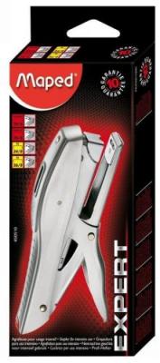 MAPED   pince agrafeuse expert no. 26/8, en m&eacute;tal, argent noir