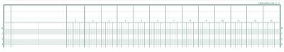 EXACOMPTA Piqure -  - Piqure 13 colonnes - 6130E