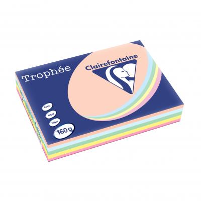 CLAIREFONTAINE Ramette de papier 250 feuilles A4 -  - 160 g - Couleurs pastel