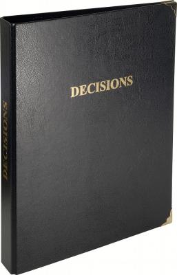 EXACOMPTA Reliure registre de d&eacute;cisions - 4615E -  - 32 x 26 cm