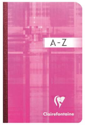 CLAIREFONTAINE Repertoire broch&eacute; -  - 9x14 - 192 pages - 5x5