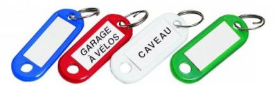 Sachet De 20 Porte-Cl&eacute;s - Assortiment - Sign 