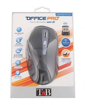 TNB T'nB OFFICE - Souris - 6 boutons - sans fil - RF - r&eacute;cepteur sans fil USB 