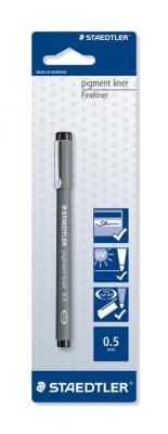 STAEDTLER  Fineliner Pigment Liner 0,5 Mm, Sous Blister