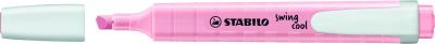 STABILO Surligneur -  swing cool Pastel- 1 surligneur soup&ccedil;on de rose
