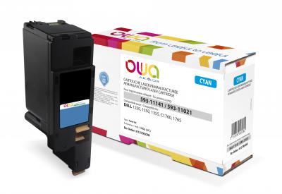 OWA Toner Remanufactur&eacute; Dell 593-11021-dell 593-11141 - Cyan