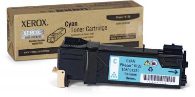XEROX  cartouche de toner phaser 6125 - cyan - 1000 pages - pack de 1 106R01331