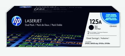 HP  Toner 125A - Cb540AD noir Pack de 2
