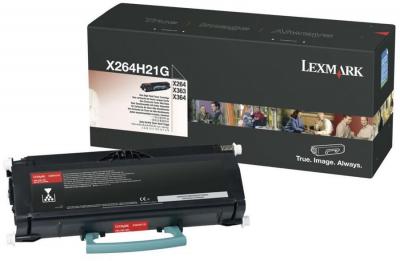 LEXMARK  X264H80G Toner black, 9K pages @ 5% coverage 