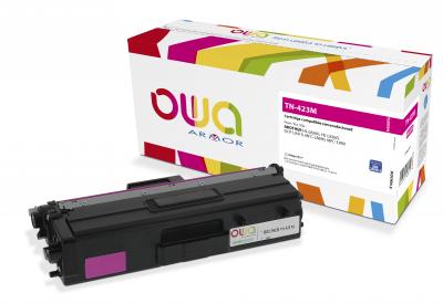 ARMOR Brother Tn-423m Toner Remanufactur&eacute; Haute Capacit&eacute; Magenta