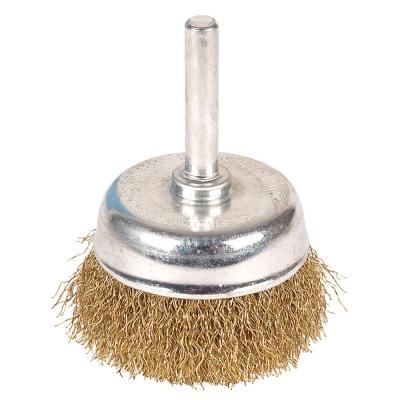 WOLFCRAFT  2112000 brosse laiton tige 6 mm diam&egrave;tre 50 mm