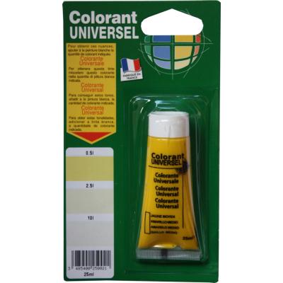 RICHARD COLORANTS Colorant universel pour peinture jaune moyen 25ml