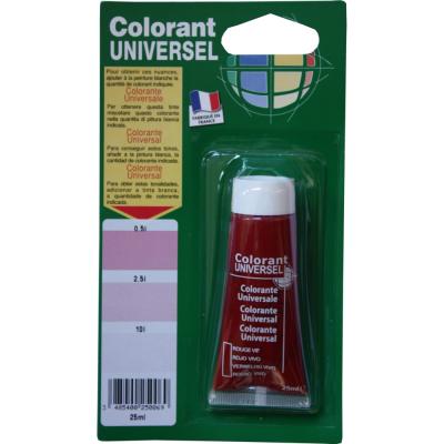 RICHARD Colorant universel pour peinture rouge vif 25ml