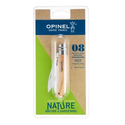 OPINEL Couteau De Jardin N&deg;8 Lame En Acier Inox 