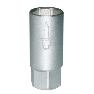 AUTOBEST Douille longue 18 mm, acier au chrome vanadium, satin&eacute;e, 6 pans,carr&eacute; 1/2 - 12,7 mm 