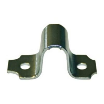 AFBAT Gache pour p&ecirc;ne rond &agrave; visser &oslash;14 mm - acier zingu&eacute; blanc
