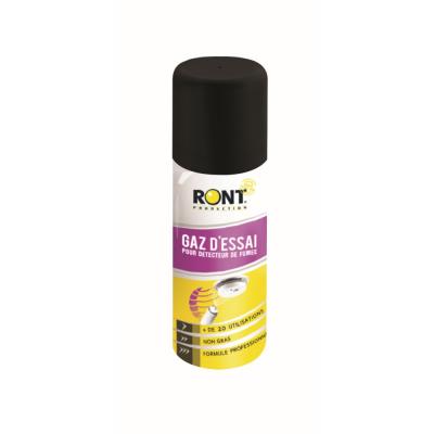 RONT PROD Gaz d'Essai pour D&eacute;tecteurs de Fum&eacute;e 