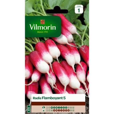 VILMORIN  - Sachet graines Radis Flamboyant 5