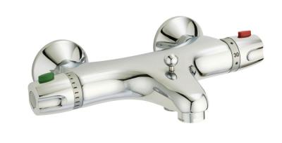 HUBER  - Glam mitigeur bain-douche thermostatique chrom&eacute; - Chrom&eacute;