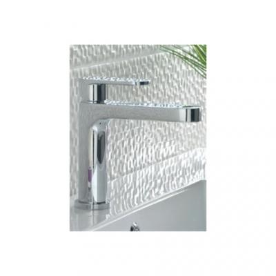 ESSEBAGNO Mitigeur pour Evier Fangolo - Fa&ccedil;on inox et noir