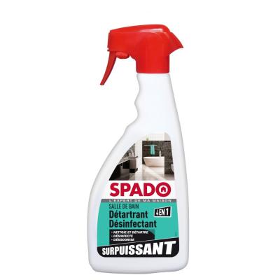 SPADO Nettoyant sanitaires d&eacute;sinfectant 4 en 1 surpuissant - 500 mL