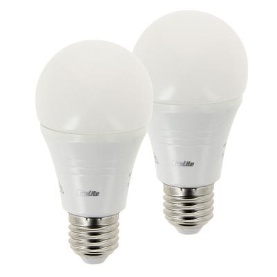 XANLITE Lot de 2 ampoules SMD LED A60 Opaque culot E27 1055 Lumens conso