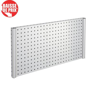WOLFCRAFT Panneau mural perfor&eacute; - M&eacute;tal - 96x3.7x50cm