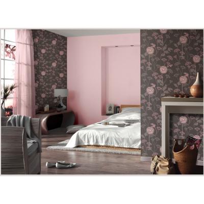 ASCREATION Papier peint expans&eacute; sur intiss&eacute; floral gramin&eacute;e marron 