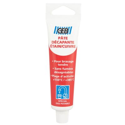 GEB P&acirc;te d&eacute;capante &eacute;tain cuivre  - Tube 50 ml