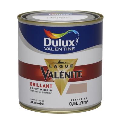 DULUX VALENTINE Peinture  Laque Val&eacute;nite Brillant Titanium 0,