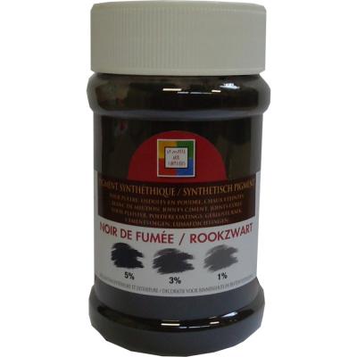 Pigment poudre Malle aux couleurs noir de fum&eacute;e 250 ml