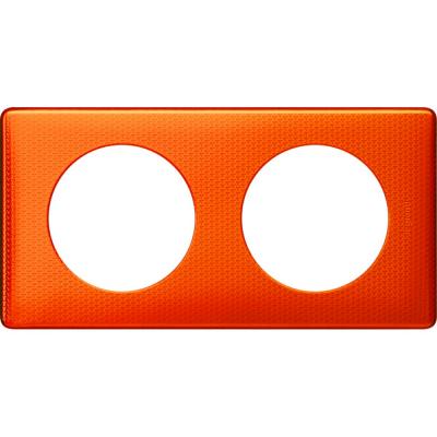 LEGRAND  Celiane plaque 2 postes orange snake