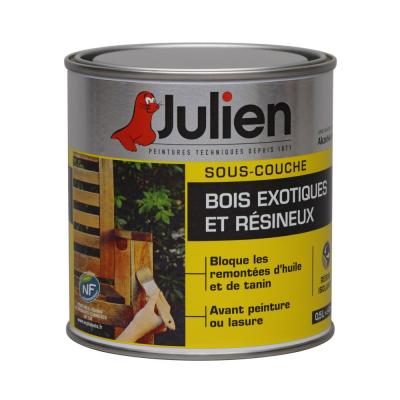 JULIEN Sous-couches bois exotiques et r&eacute;sineux J8 satin&eacute;e 500 ml