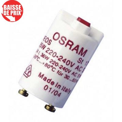 OSRAM Starter de tube fluo  ST171 Safety Deos 4050300421544 X90542