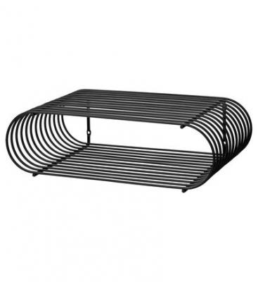 AYTM - Etag&egrave;re murale Curva, 40,4 x 12 cm, noir