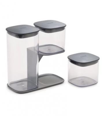  Joseph Joseph bol frais Podium19 x 21 cm noir 4-pi&egrave;ces