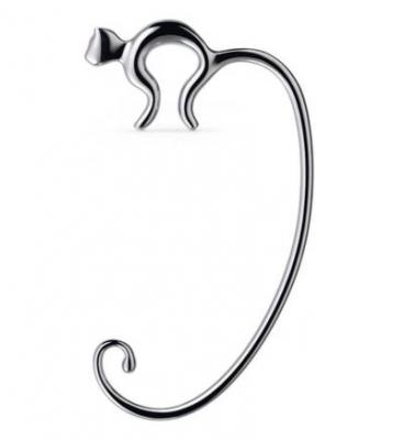 ALESSI  Fgo01 Minou Accroche Sac en Acier Inoxydable 18/10 Brillant