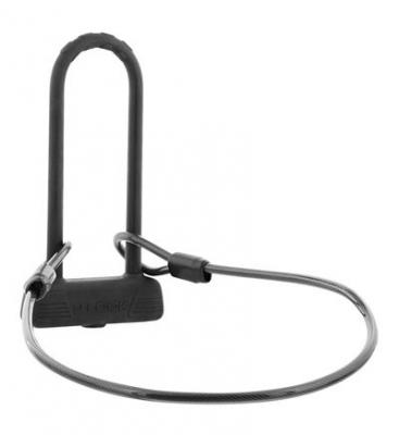 TNB Antivol En U Avec Cable Pour V&eacute;lo / Trottinette - Umulockxl - Noir 