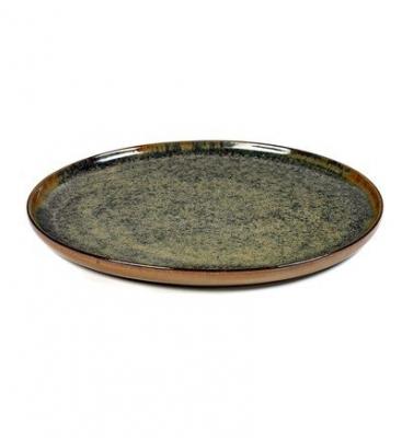 SERAX Assiette Surface M indi grey &Oslash;24 cm - 