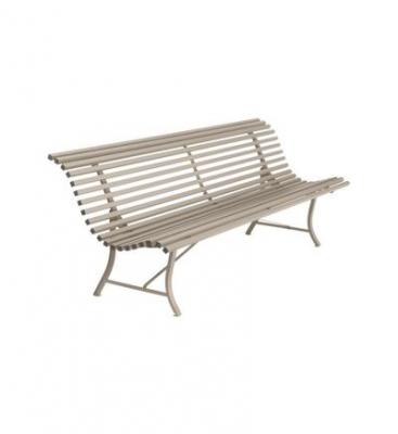 FERMOB  Banc LOUISIANE - 14 muscade - 200 x 80 x 72 cm