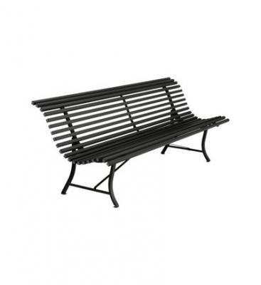 FERMOB  Banc LOUISIANE - 42 r&eacute;glisse - 200 x 80 x 72 cm