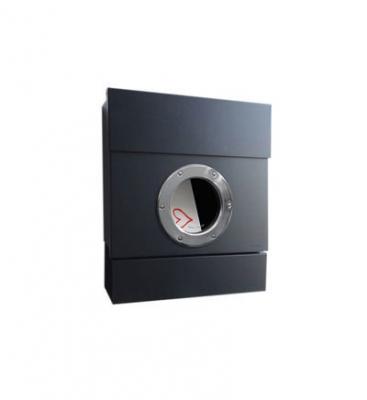 RADIUS Bo&icirc;te aux lettres murale Letterman II noire