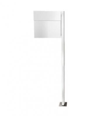 RADIUS Absolut/  Bo&icirc;te aux lettres sur pied Letterman IV blanche